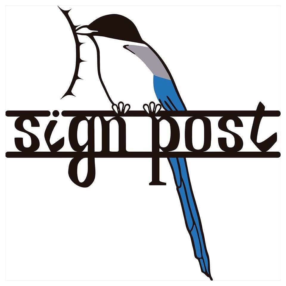 マツエクサロンsign post（サインポスト）ロゴ