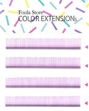Foula Store(フーラストア) COIOR EXTENSIONs パステルパープル