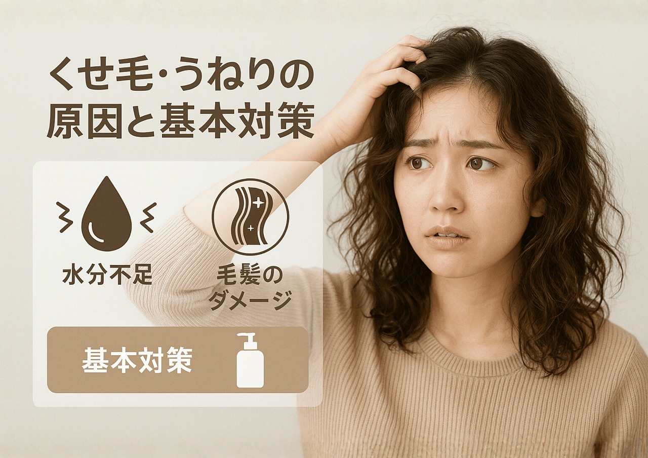 くせ毛 トリートメント,うねり トリートメント