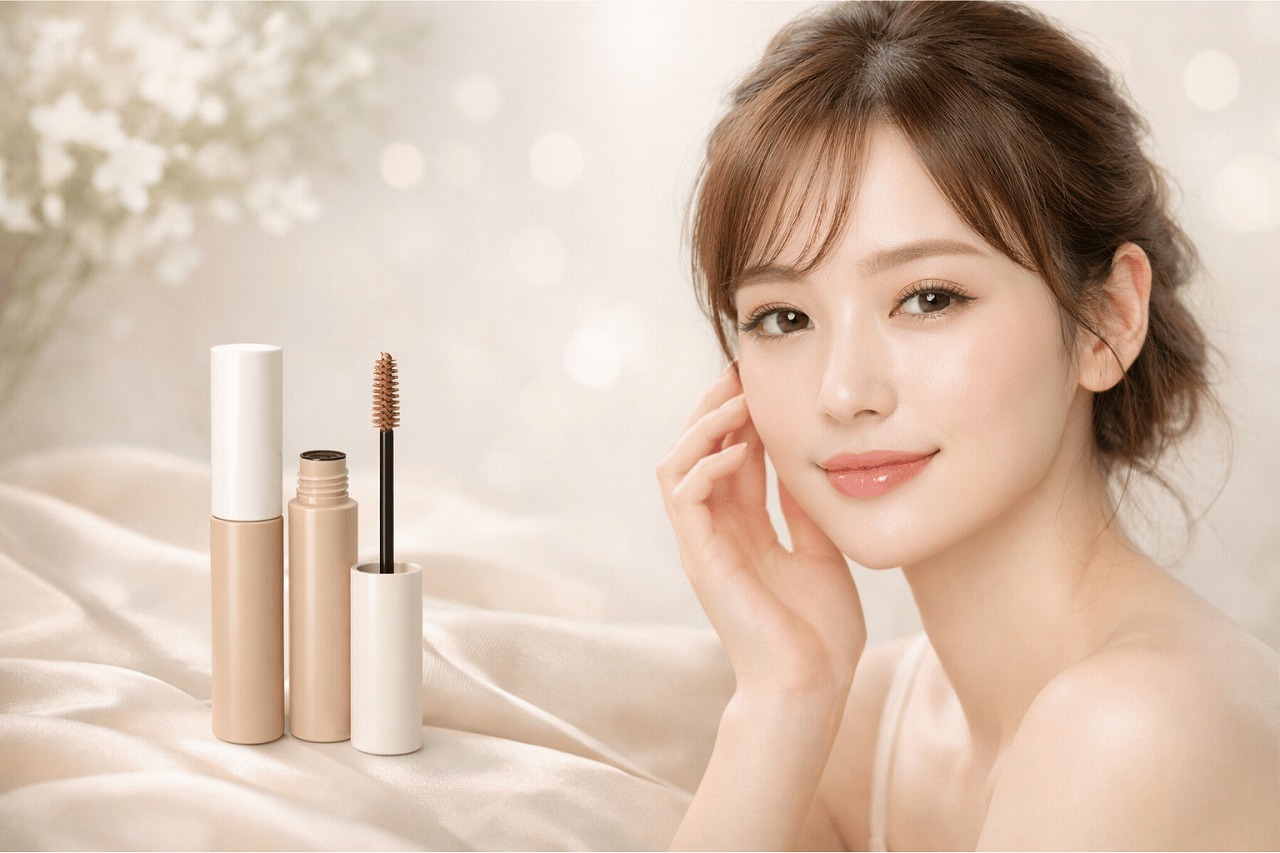 眉毛を薄くする眉マスカラ