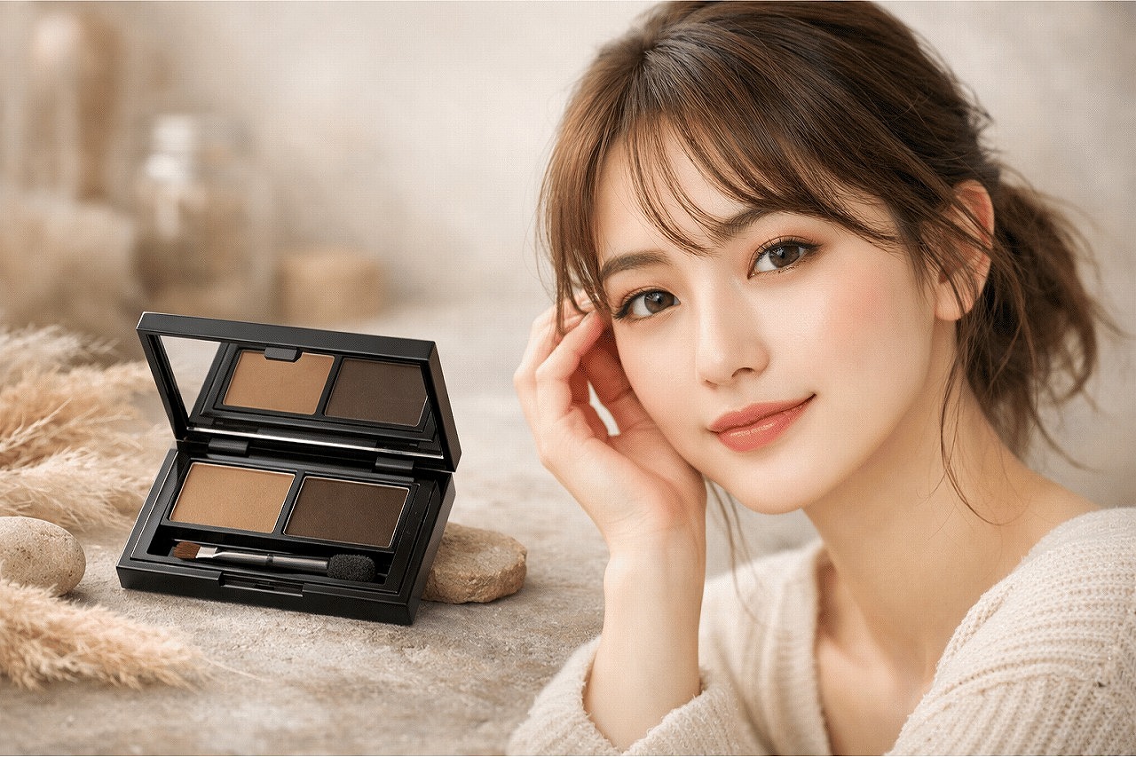 アイブロウパウダー デュオ