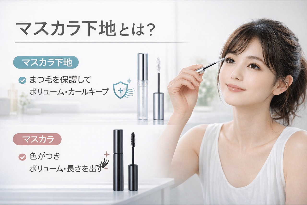マスカラ 下地