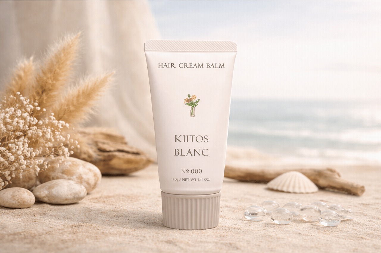 キートス ブラン ヘアクリームバーム｜ベタつかず潤うスタイリング剤