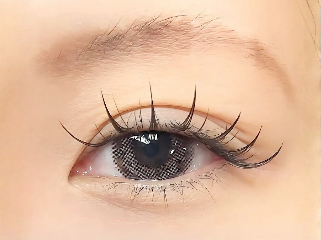 束感・ワンホン系のマツエクイメージ