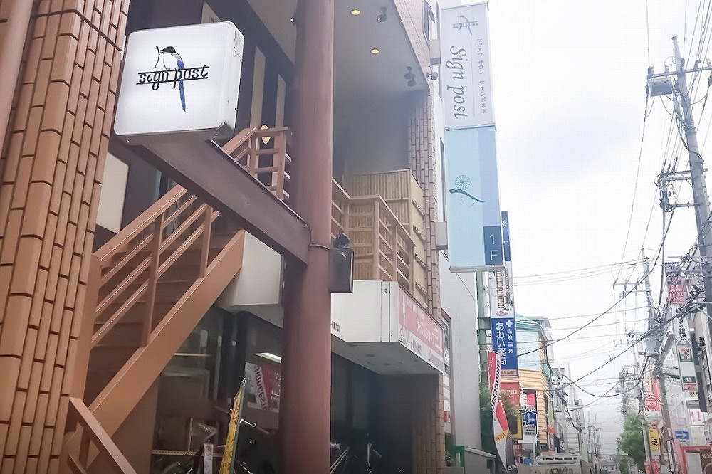 志木駅東口徒歩2分のサインポスト 志木店アクセスイメージ
