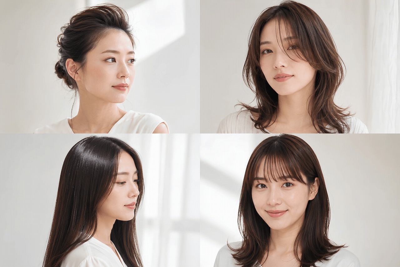 前髪、巻き髪、トップ、カラー毛に合うヘアスプレーの選び方