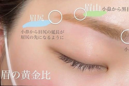 平行眉デザイン｜眉毛・アイブロウの仕上がり写真｜池袋東口・志木・ふじみ野のサインポスト