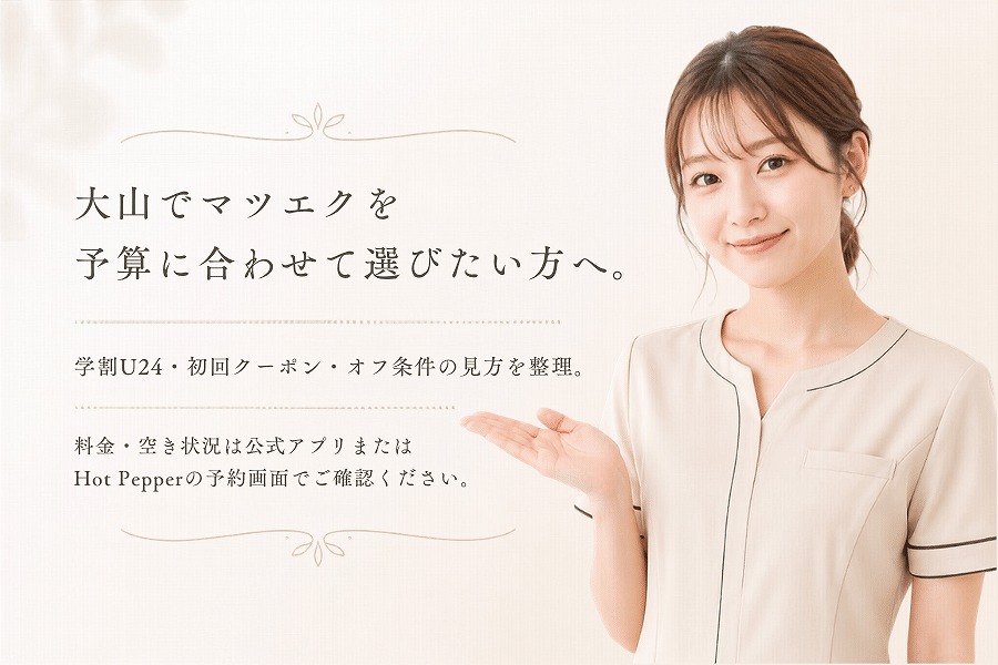 大山で安いマツエク｜料金・初回クーポン・総額 サインポスト大山店